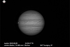 Passage de Io devant Jupiter le 5/3/2015 (4)