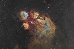 NGC 6334 Nébuleuse de la Patte de Chat