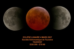 Lune eclipse totale de 2007