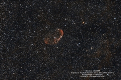 NGC 6888 Nébuleuse du croissant