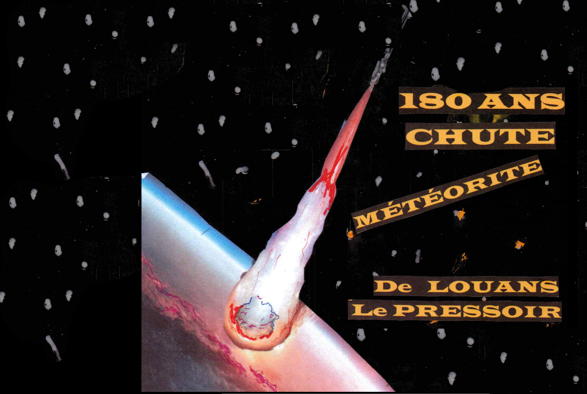 1845 - 2025 Météorite de Louans